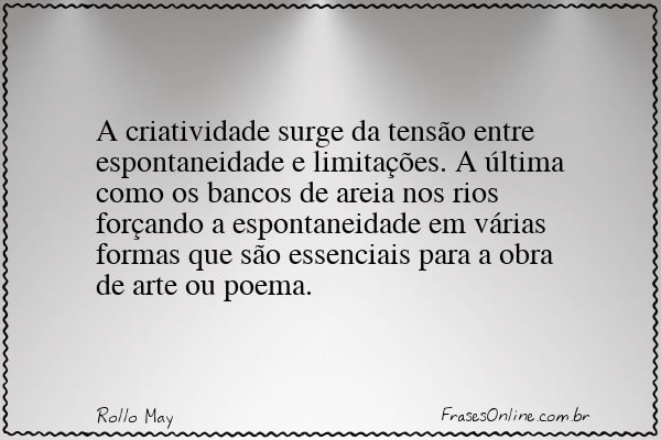 Frase de Rollo May