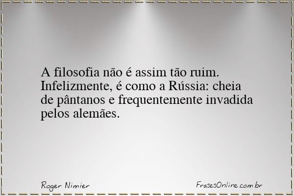 Frase de Roger Nimier