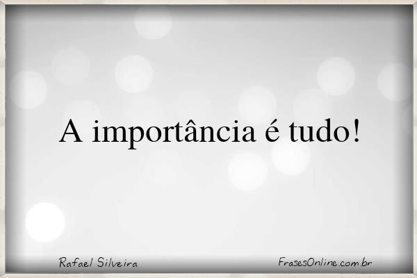 Frase de Rafael Silveira
