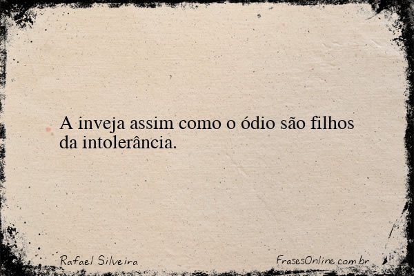 Frase de Rafael Silveira