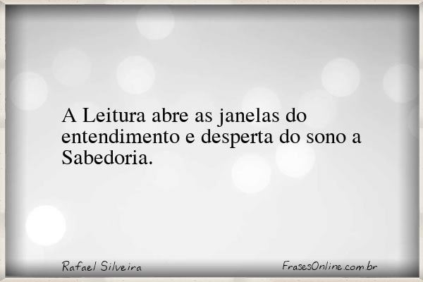 Frase de Rafael Silveira