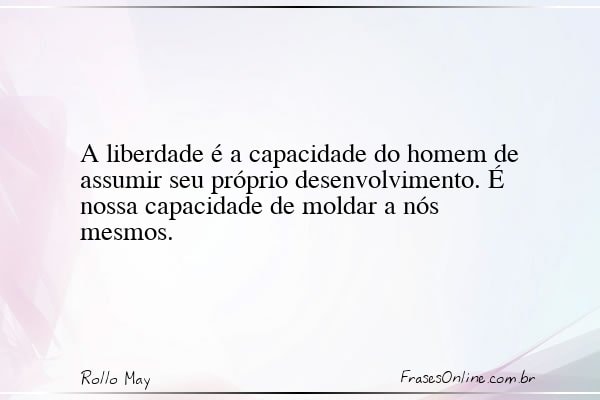 Frase de Rollo May
