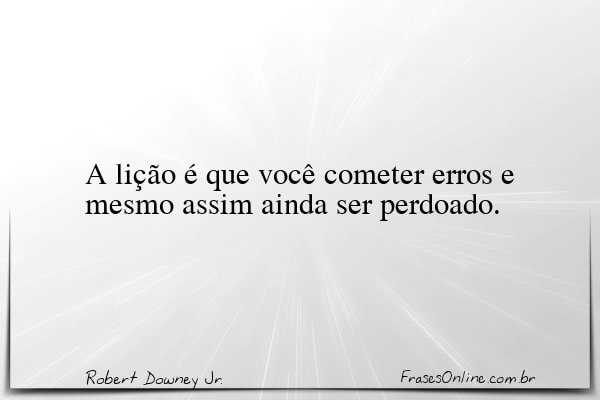 Frase de Robert Downey Jr.
