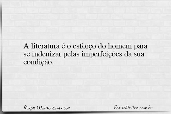 Frase de Ralph Waldo Emerson