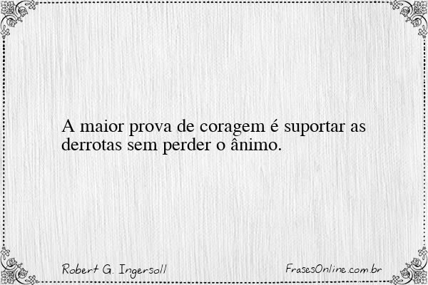 Frase de Robert G. Ingersoll