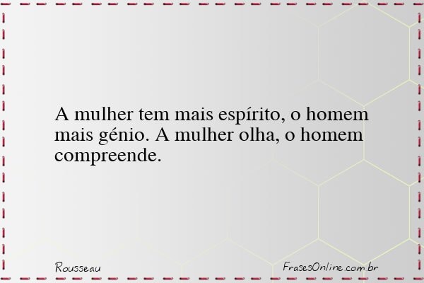 Frase de Rousseau