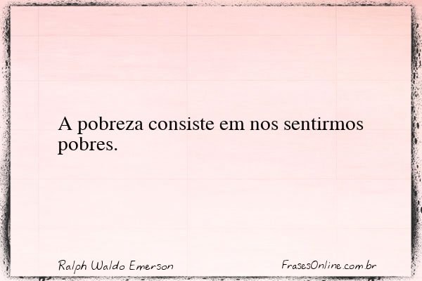 Frase de Ralph Waldo Emerson