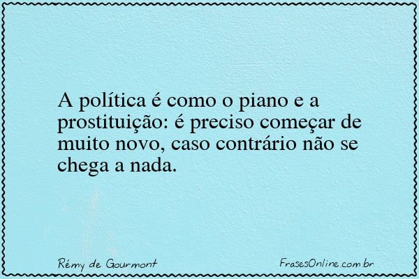 Frase de Rémy de Gourmont