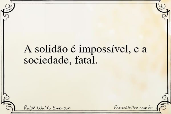 Frase de Ralph Waldo Emerson