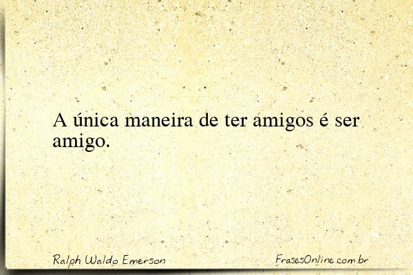 Frase de Ralph Waldo Emerson