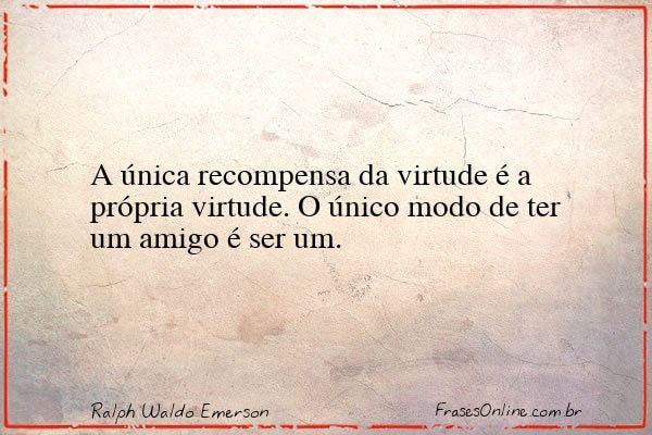 Frase de Ralph Waldo Emerson