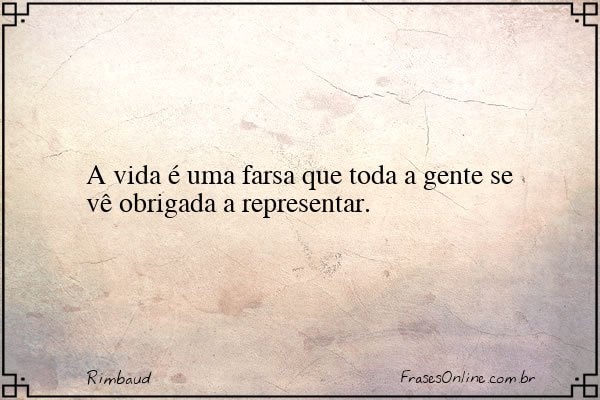 Frase de Rimbaud