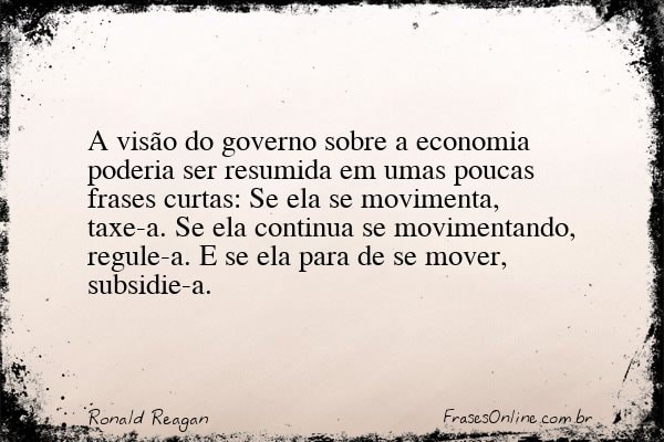 Frase de Ronald Reagan