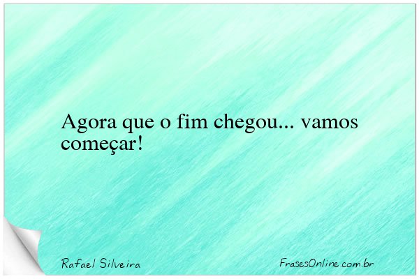 Frase de Rafael Silveira