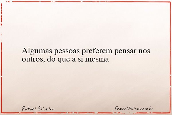 Frase de Rafael Silveira