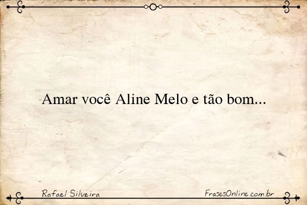 Frase de Rafael Silveira