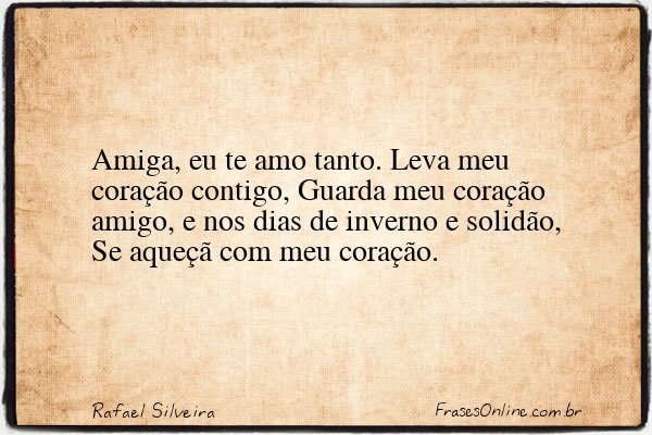 Frase de Rafael Silveira