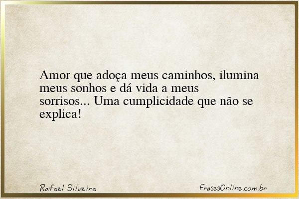 Frase de Rafael Silveira