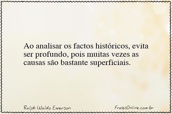 Frase de Ralph Waldo Emerson
