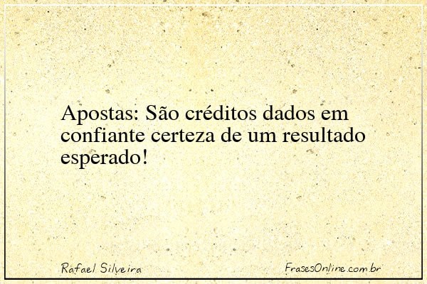 Frase de Rafael Silveira