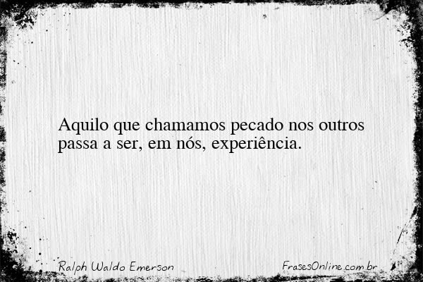Frase de Ralph Waldo Emerson