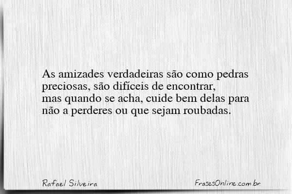 Frase de Rafael Silveira