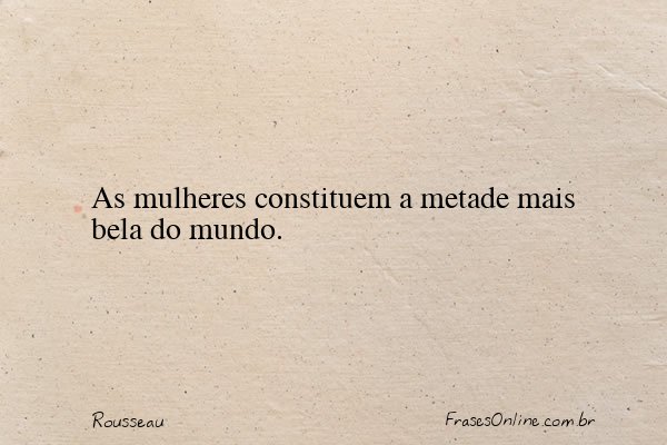 Frase de Rousseau