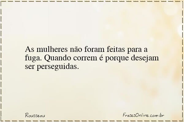 Frase de Rousseau