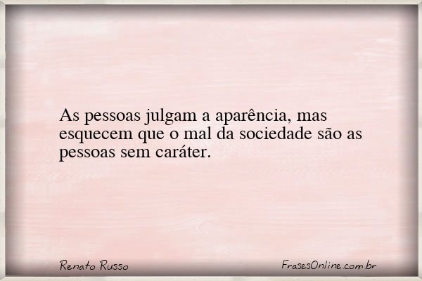 Frase de Renato Russo