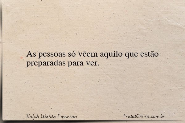 Frase de Ralph Waldo Emerson