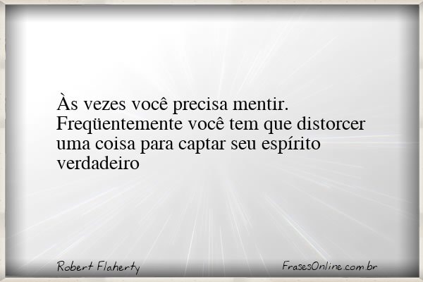 Frase de Robert Flaherty