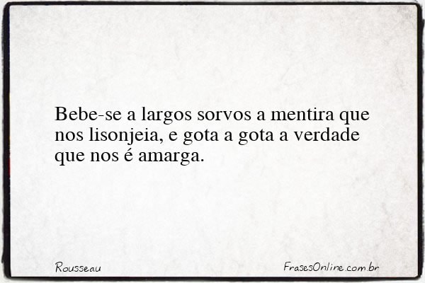 Frase de Rousseau