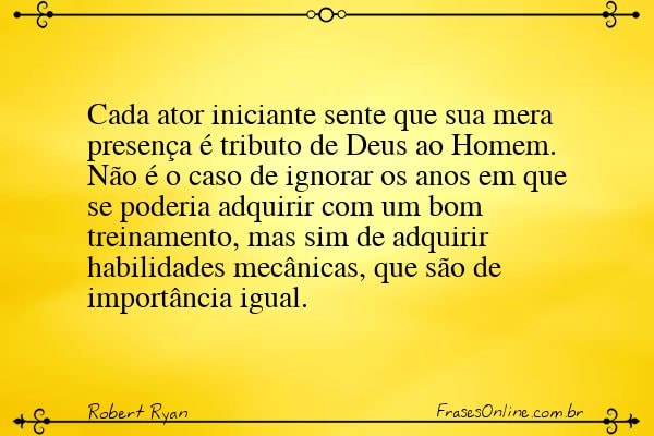 Frase de Robert Ryan