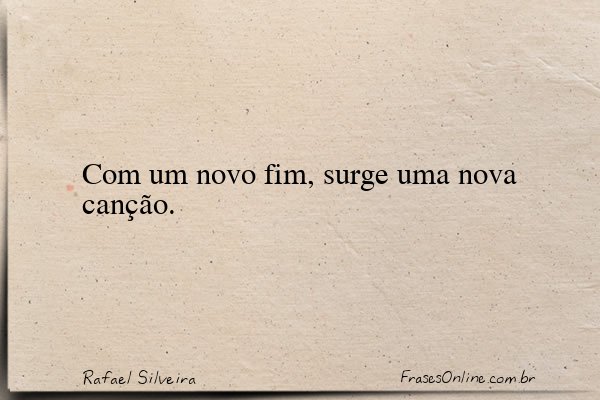 Frase de Rafael Silveira