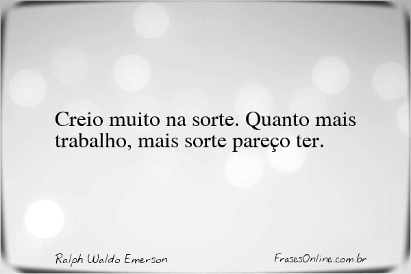 Frase de Ralph Waldo Emerson