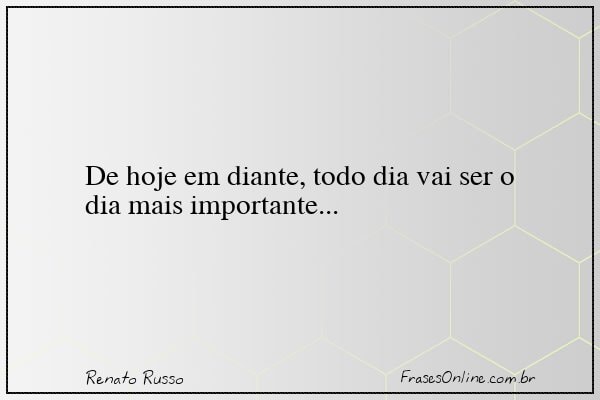 Frase de Renato Russo