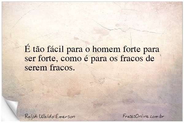 Frase de Ralph Waldo Emerson