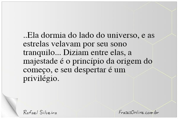 Frase de Rafael Silveira