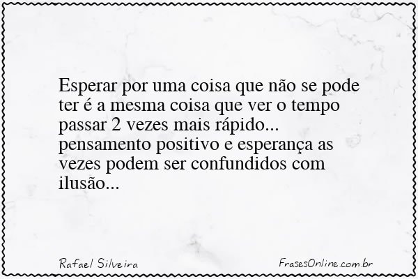 Frase de Rafael Silveira