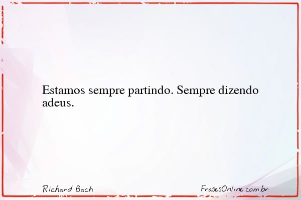 Frase de Richard Bach