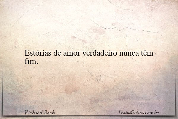Frase de Richard Bach