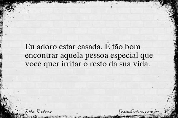Frase de Rita Rudner