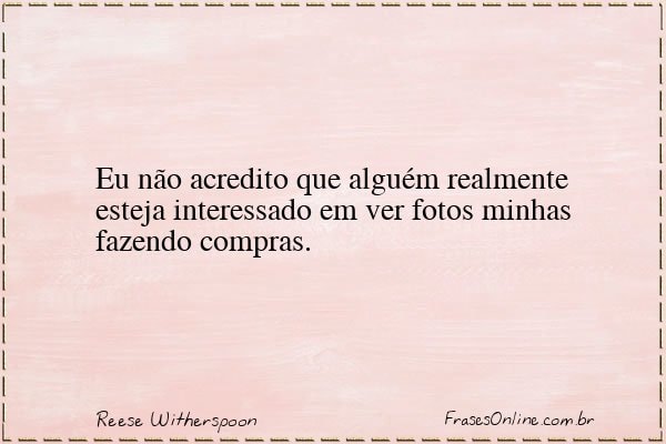 Frase de Reese Witherspoon