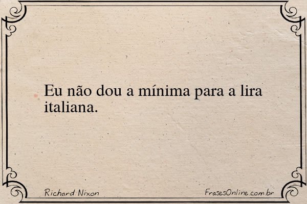 Frase de Richard Nixon