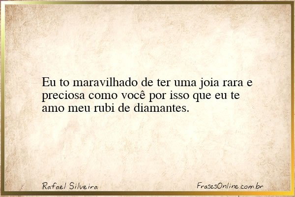 Frase de Rafael Silveira