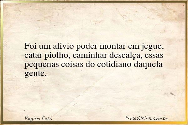 Frase de Regina Casé