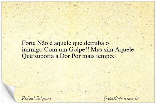 Frase de Rafael Silveira
