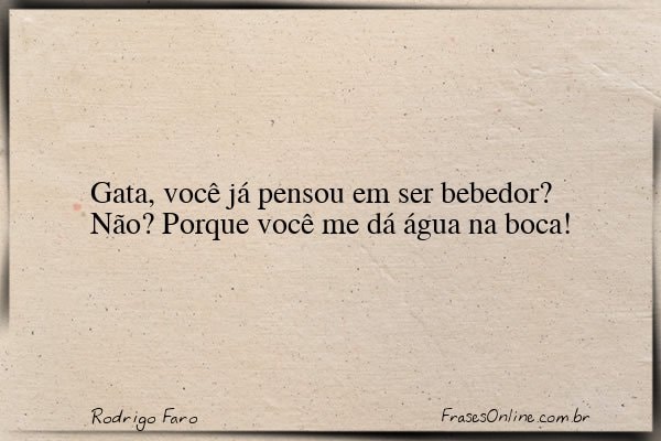 Frase de Rodrigo Faro