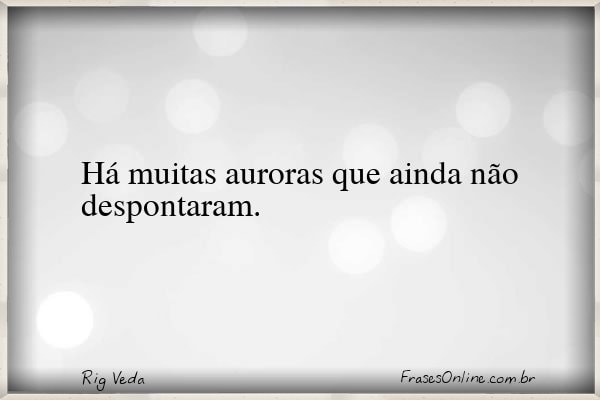 Frase de Rig Veda