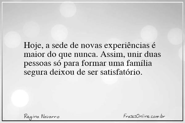 Frase de Regina Navarro